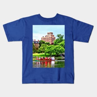 Boston MA - Boston Public Garden Kids T-Shirt